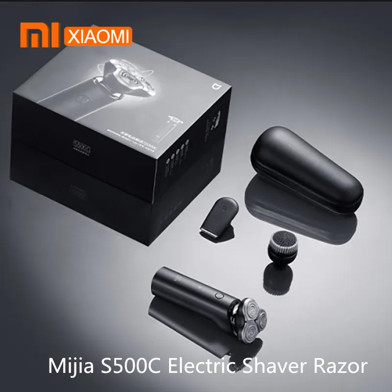 Электробритва Xiaomi Mijia S500C Мужская аккумуляторная с двойным лезвием|Смарт-гаджеты|