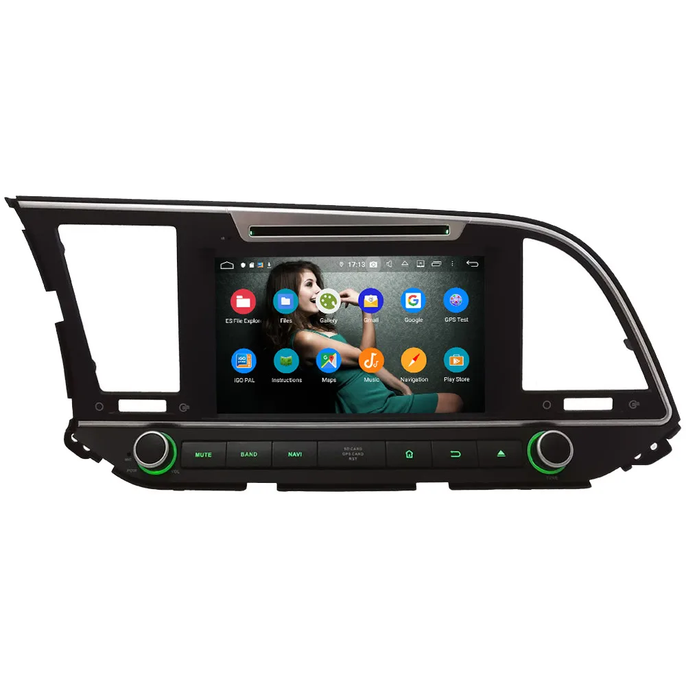 Flash Deal Klyde IPS 4G Android 9.0 Octa Core 4GB RAM 64GB ROM DSP BT Car DVD Multimedia Player Radio For Hyundai Elantra Avante 2016-2019 2
