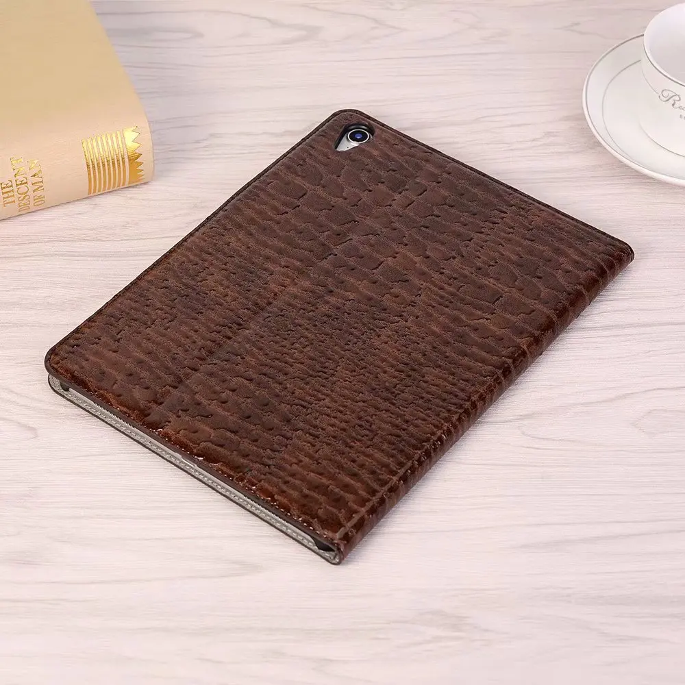 С узором «крокодиловая кожа» кожаный чехол для планшета Ipad Pro 11 дюймов защитный чехол смарт-чехол с флип-стойкой для Ipad 11 Coque+ ручка