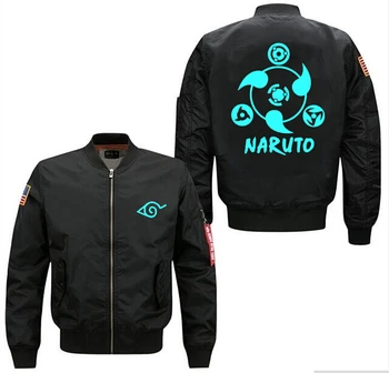 

New spring Anime NARUTO Akatsuki man casual flight jacket clothing zipper short baseball free shipping