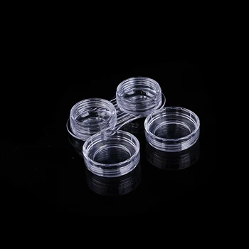 

2Pcs/3Pcs Portable Contact Lens Box Transparent Objectives Travel Portable Case Storage Container Travel Accessories