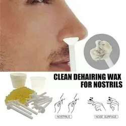 Hair Removal Nose Wax Kit Nose Hair Wax Removal Beeswax Cosmetic Safe Remover Tool Hair Cleaning Nose Nose Kit Hair Men L3P7