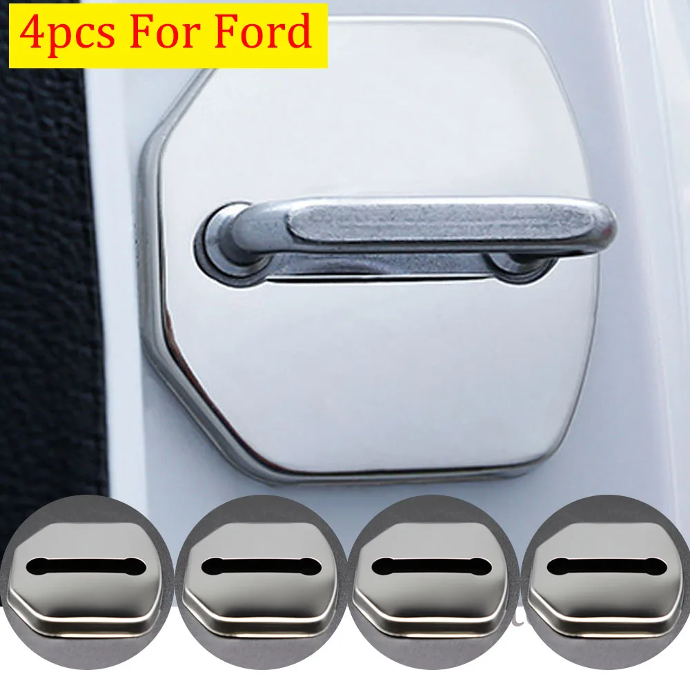 Защитный чехол из нержавеющей стали для замка двери автомобиля Ford ST Racing Focus 3 MK3 RS