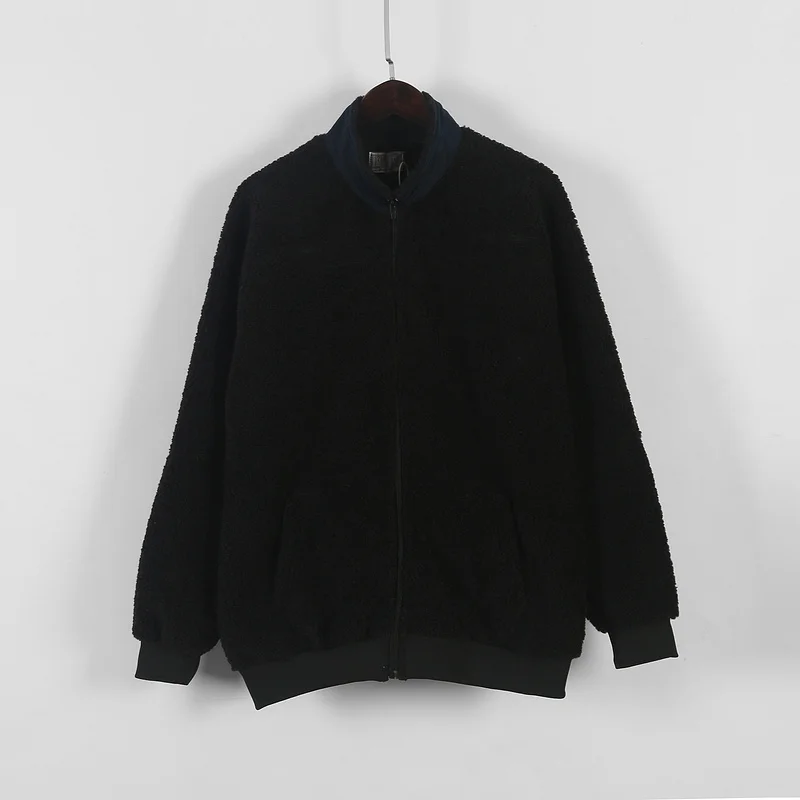 

2020ss CAVEMPT PANEL Polar Fleece Zip Up Jacket Men Women CAV EMPT C.E Oversized Flannel Warm Winter Flocky Jacket Coats Men