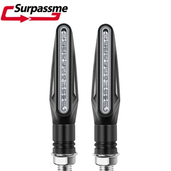 

For Kawasaki ZX7R ZZR 600 Ninja LED Motorcycle Turn Signals Light Tail Flasher Blinker Motorcycle Flashing Lights Accessories