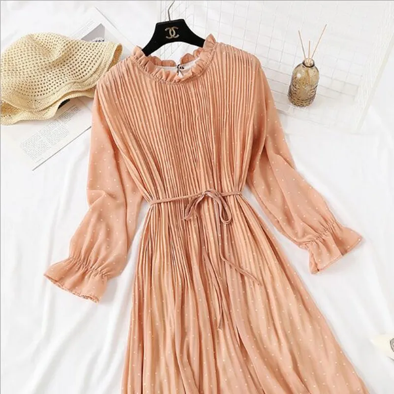 Vintage Chiffon Floral Midi Dress Plus Size Maxi Boho Dresses Elegant Women Party Seven-quarter sleeve Dress Vestido QV749
