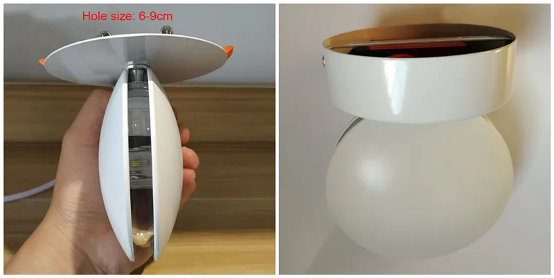 Conduziu a Luz de Teto Parede para Galeria Graus Arandela Arte Decoração Frente Varanda Luminária Quente Legal Branco 360 10 w Rgb 2 Luzes e Iluminação