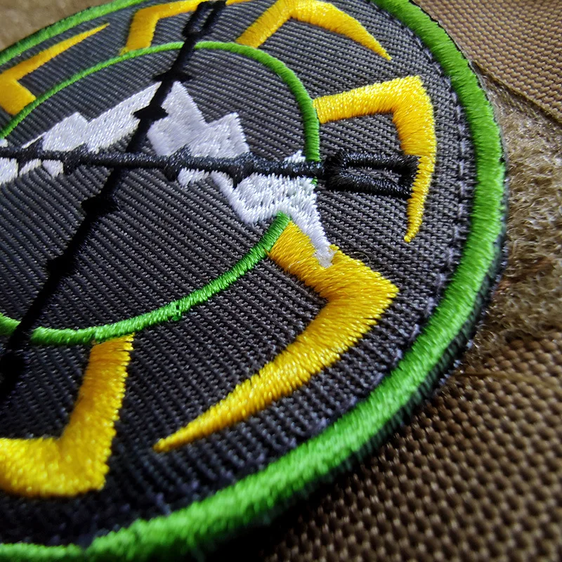 Ткань с 3D вышивкой русская военная нашивка значок армейская тактическая Кепка