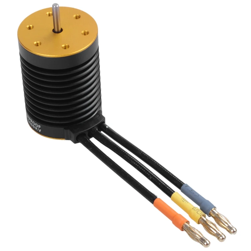 F540 4370KV Waterproof Brushless Motor for 1/10 RC Car 1