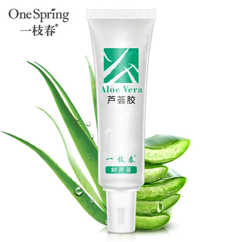 OneSPring алоэ вера гель крем увлажняющий ленивый для лица Питательный контроль масла отбеливание Уход за кожей лица