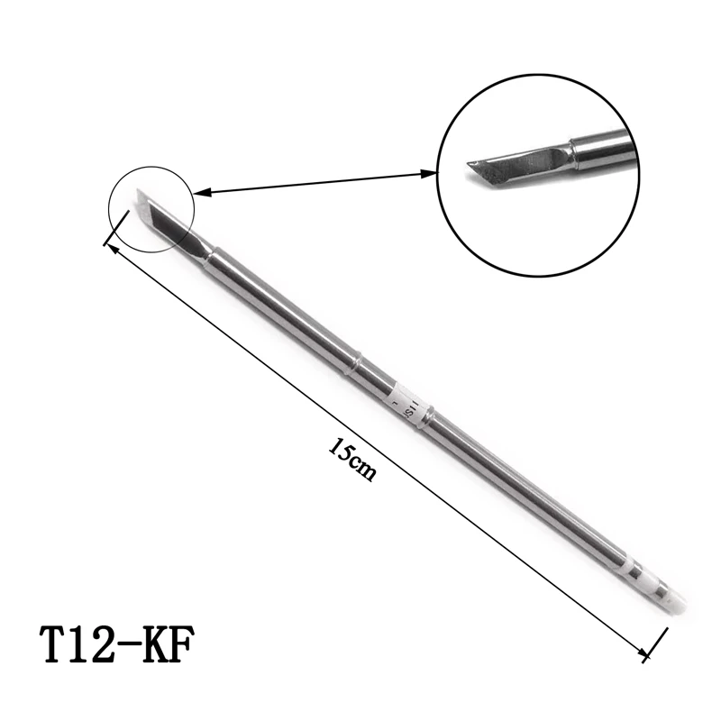 low temp solder paste 3Pcs T12 Series Iron Tip T12-K KU KF for HAKKO Solder Iron Tips Soldering Welding Stings welding rods