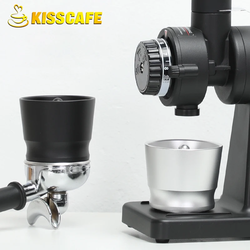 EK43 Grinder Aluminum Intelligent Dosing Ring For Brewing Bowl Coffee Powder Picker Espresso Barista Tool 58MM Tamper | Дом и сад