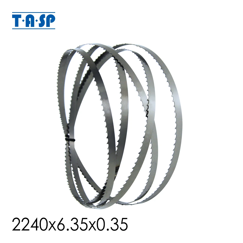Полотно ленточной пилы TASP 1 шт. 2240x6 35x0 35 мм 88 1/4 дюйма x 6 TPI полотна для