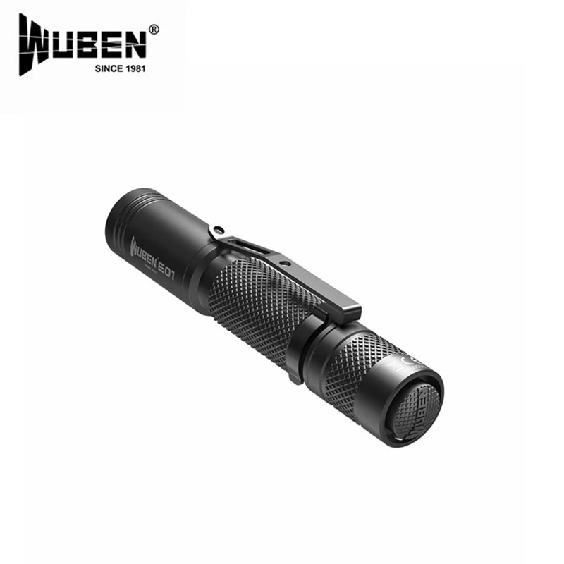 

WUBEN E01 EDC 100 Lumens Keychain CREE XP-G3 LED Flashlight with AAA battery