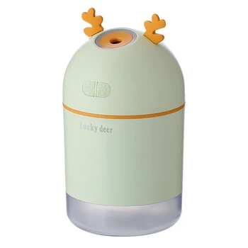 

400ML Ultrasonic Air Humidifier Aroma Essential Oil Diffuser for Home Car USB Fogger Mist Maker with LED Night Lamp