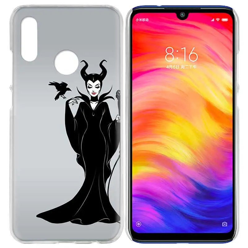 Чехол для Xiaomi Redmi Note 7 7A фотоаппаратов моментальной печати 7S 6 6A 5 Y3 K20 mi 8 до 9 лет CC9 CC9E A1 A2 A3 играть F1 Lite рro плюс чехлы на телефон «малифисента»