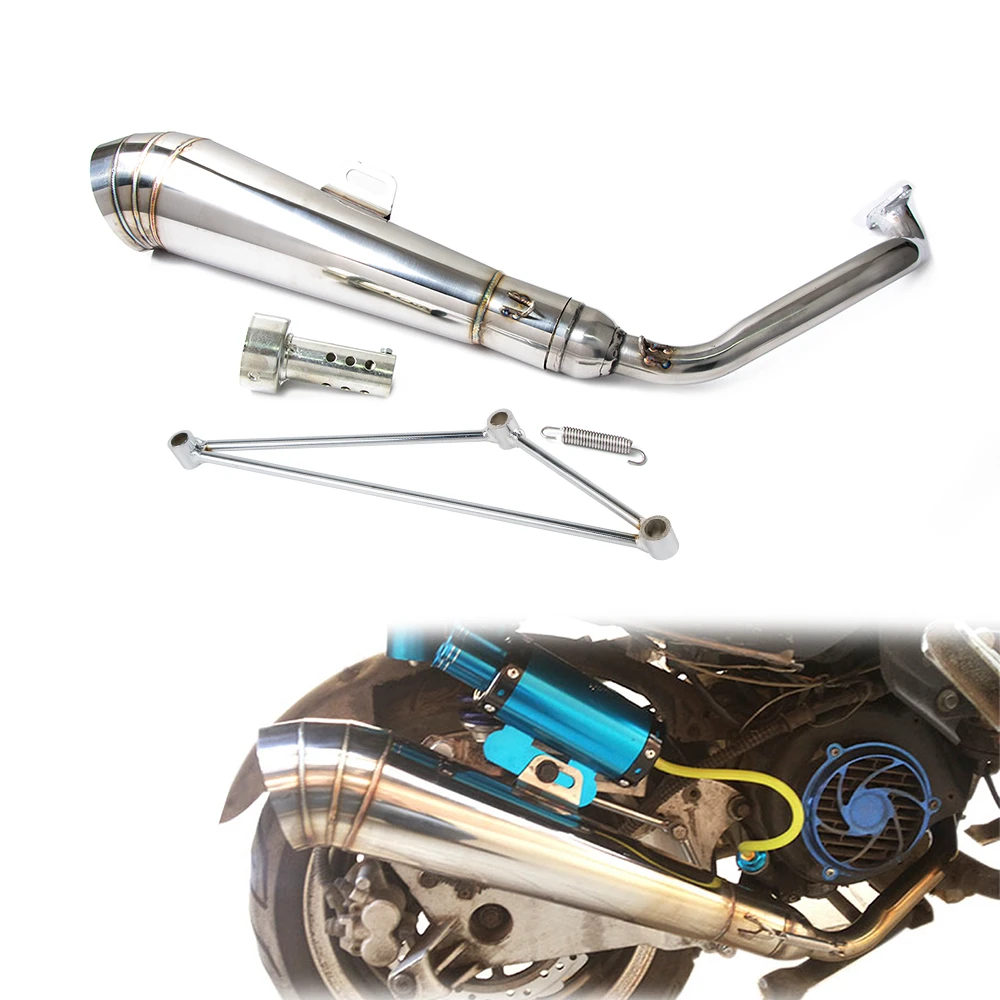 Full Exhaust Muffler System For Honda Ruckus/zoomer \u0026 Gy6 125/150cc  Scooters Racing Exhaust System Muffler Pipe - Exhaust \u0026 Exhaust  Systems(motorcycle) - AliExpress