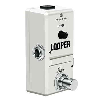 

LN-332A Upgraded Tiny Looper Electric Guitar Effect Pedal 10 Minutes of Looping Unlimited Overdubs