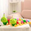 50cm Popular Colorful Inchworm Soft Lovely Developmental Toys for Caterpillar hold pillow Toys