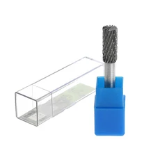 OOTDTY Carbide Rotary File Milling Shank 6mm Metal Grinding Cutter Head Burr 12mm Head APR21_10 