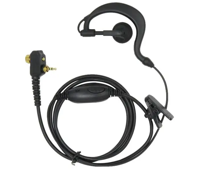 MTH800 MTP850 Walkie Talkie Радио гарнитура говорящая о двух-использовании наушников простое использование ушной затычки