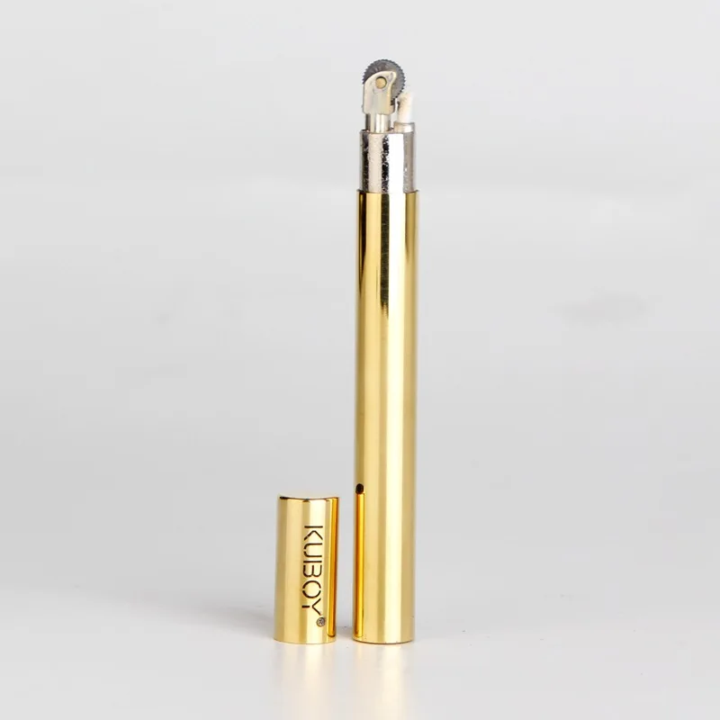 

Grinding Wheel Open Fmale Gas Windproof Kerosean Zine Alloy Metal Lighter Protable Reusable Encendedores Gadgets for Boyfriend