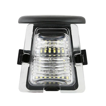 

For 2007-2018 Jeep Wrangler Jk White Smd Led License Plate Light Lamp Housing