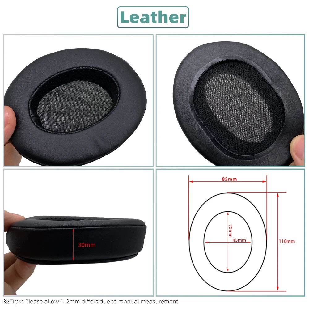 Earpads para Corsair Fone de Ouvido Whiyo Macio Veludo Substituição Hs50 Hs60 Hs70 Pro Almofada Capa Pára-choques Almofadas Hs35 - Image 5