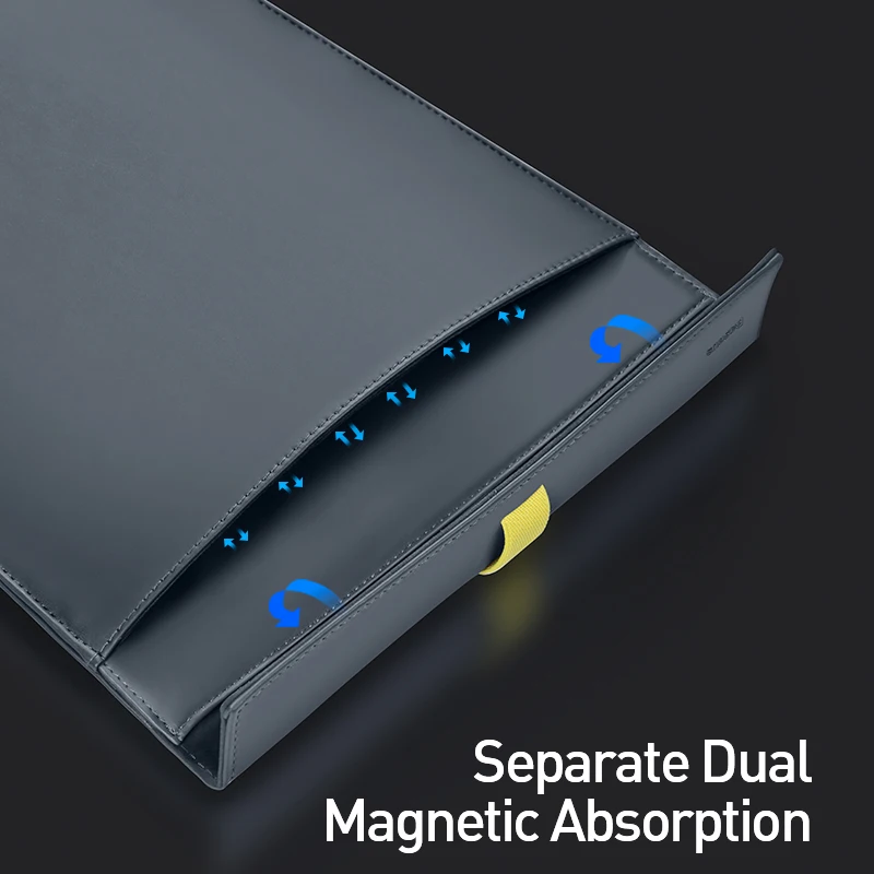 Чехол для ноутбука Baseus 13 дюймов для apple macbook pro ipad samsung huawei xiaomi, защитный чехол для ноутбука, универсальный чехол для планшета из искусственной кожи