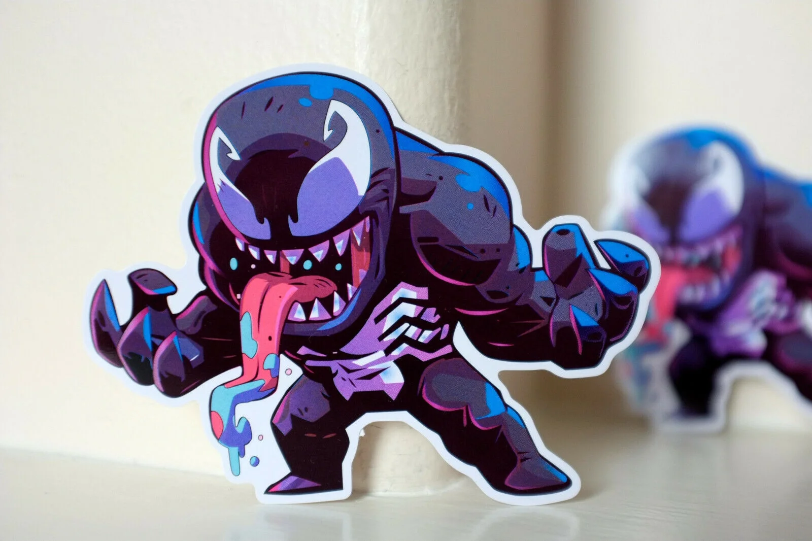 For Venom Eddie Brock Marvel Chibi cute Manga Comics Decal sticker | Автомобили и мотоциклы