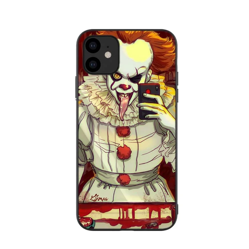 TPU Жуткий чехол для iPhone 11 с изображением героев фильма ужасов для Хэллоуина, черный мягкий чехол из ТПУ для iPhone 11 Pro Max, 5,8 дюймов, 6,1 дюймов, 6,5 дюймов, Новинка - Цвет: TPU