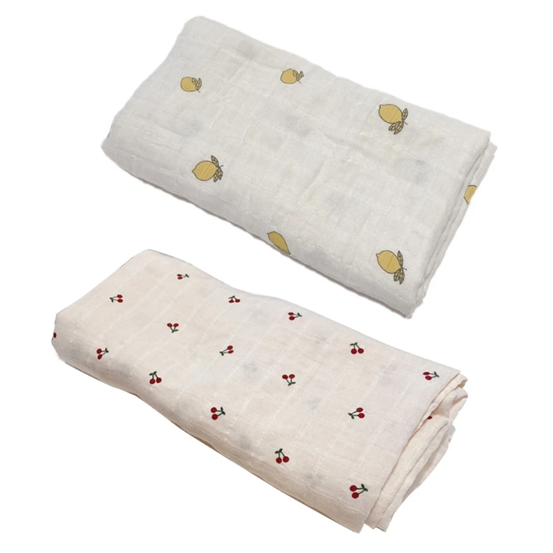 

2024 New Baby Infant Blanket Swaddle Newborn Soft Organic Gauze Wrap Bath Towel Bedding