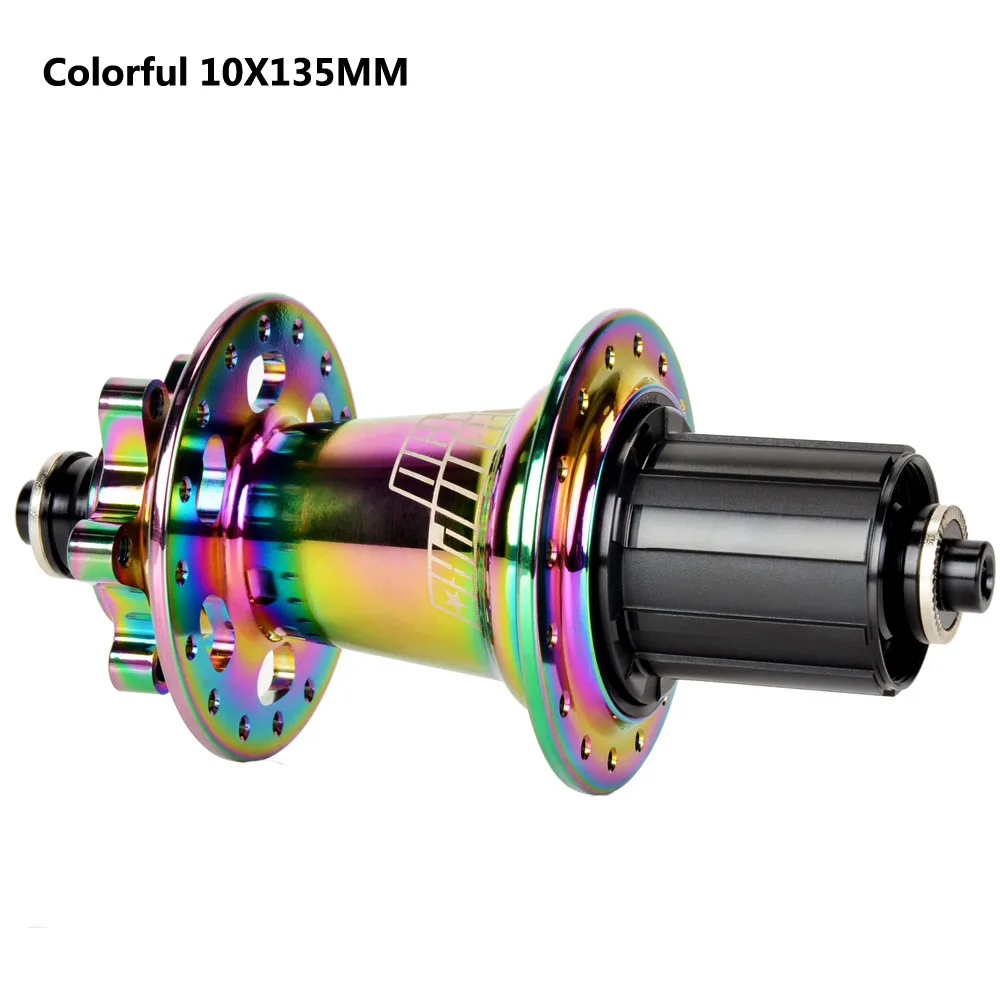 10X135MM Koozer XM490 концентратор MTB горный велосипед концентратор задний 10*135 мм QR100* 15 12*142 мм прямой через 32 отверстия дисковый тормоз велосипед XD концентратор - Цвет: 10X135MM