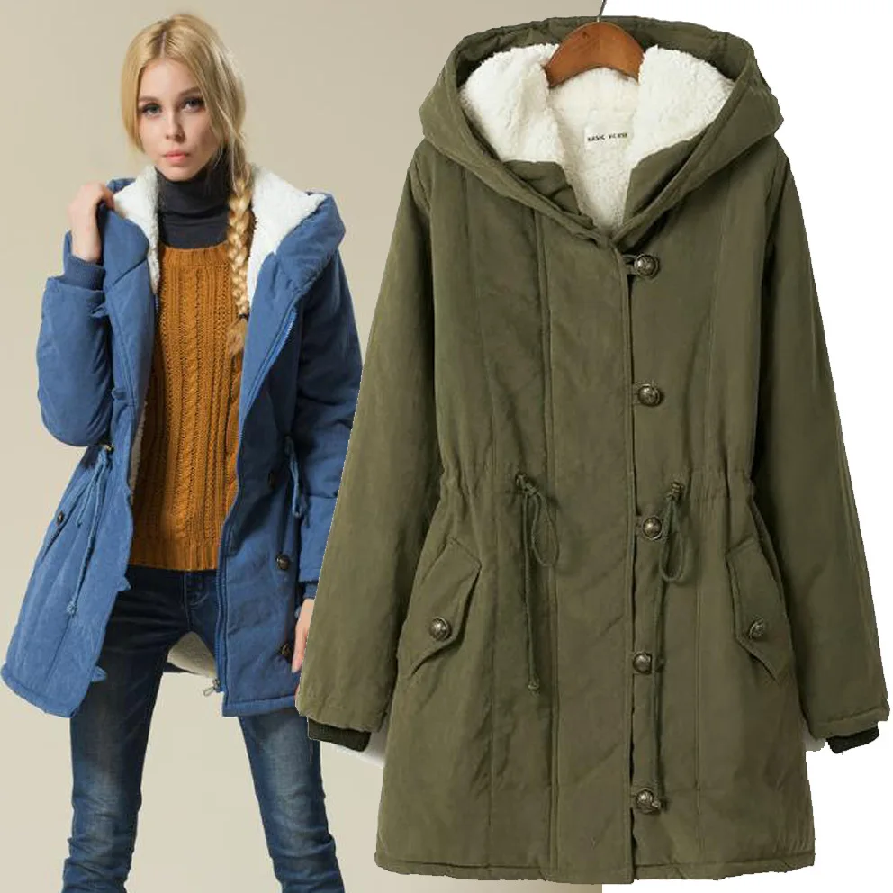 Осенне зимняя новая стильная женская одежда больших размеров из овечьей шерсти