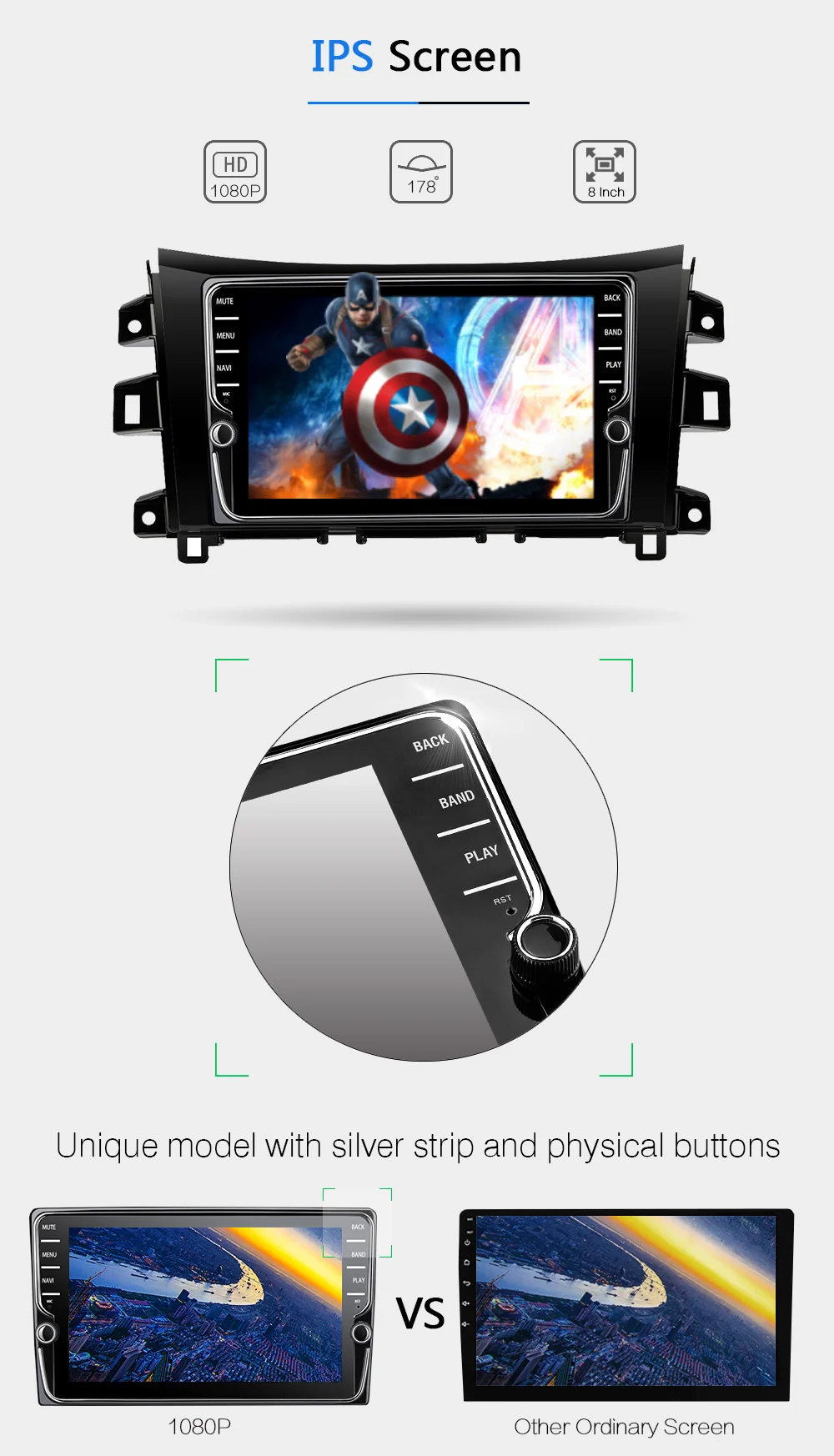 Funrover 8 ядерный android 9,0 автомобильный dvd мультимедиа плеер для Nissan Navara NP300 2011- радио gps навигация navi стерео DSP 64G