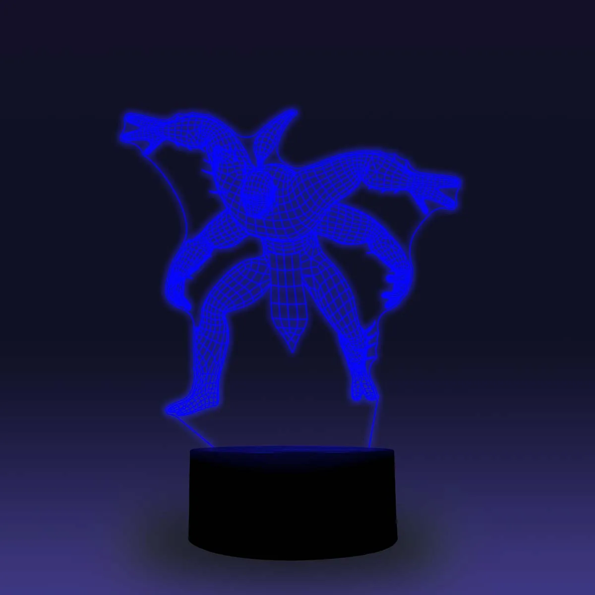 NiteApps 3D Дракон замок ночник настольная лампа Иллюзия украшение лампа подарок на день рождения приложение/сенсорное управление