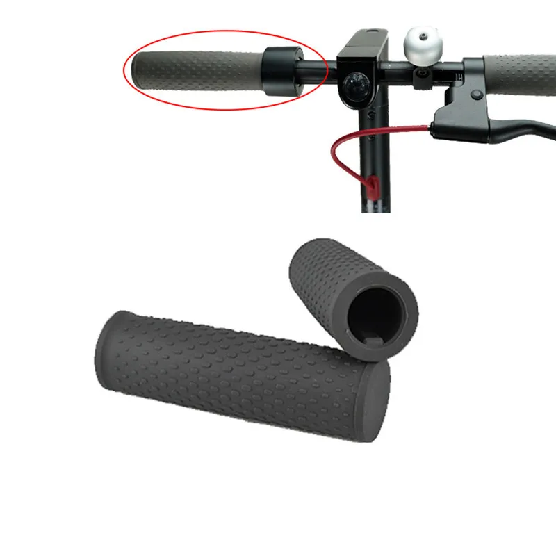Ручки для скутера 2 шт. Нескользящие мягкие резиновые рукоятки на руль Xiaomi M365