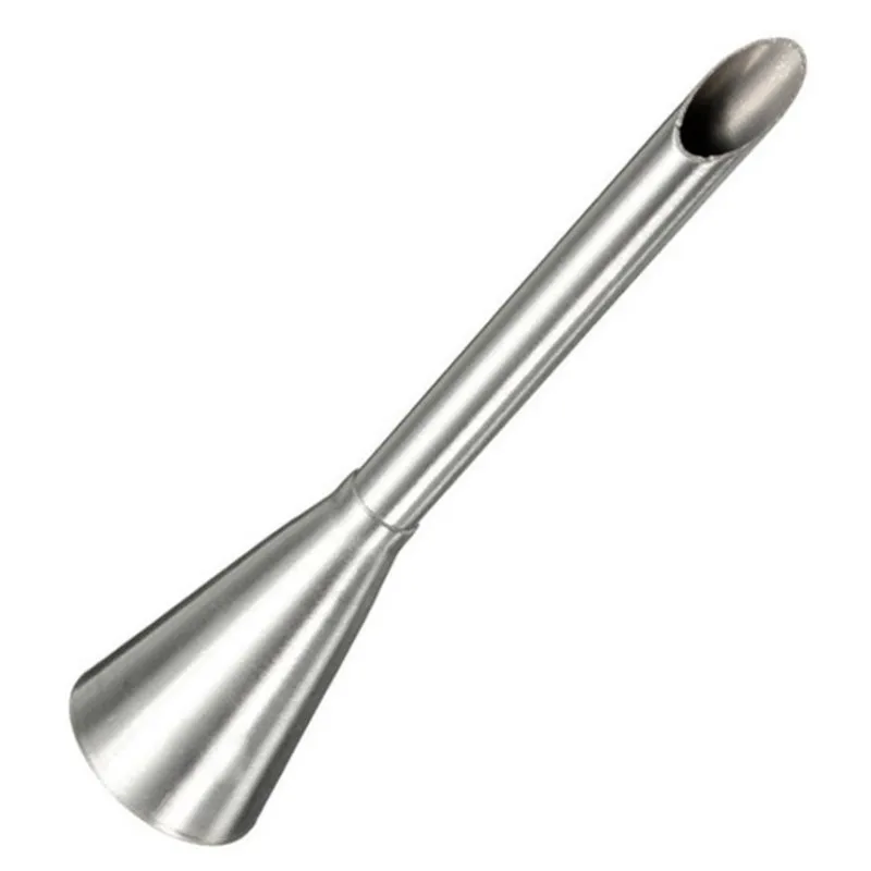 

Pointed Puff Mouth Stainless Steel Decorating Squeeze the Puff Cream Filling Flower Mouth Cake Pastry Decorating Tools