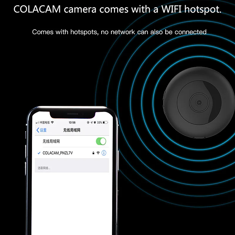 H11 широкоугольный HD 1080P wifi мини-камера ночного видения Мини DVR DV Vedio видеокамера запись обнаружения движения черный