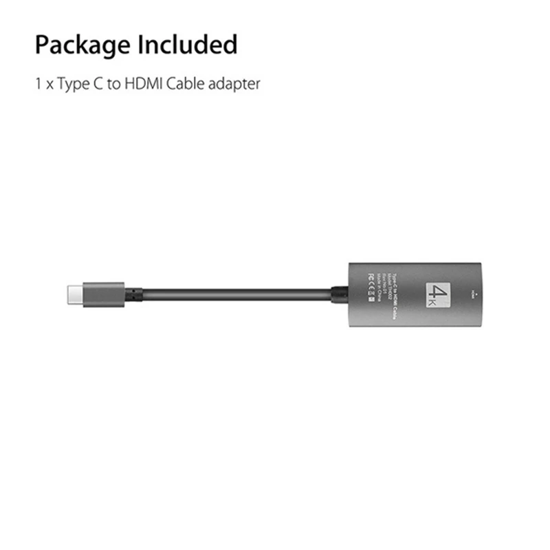 2 в 1 USB-C 3,1 Тип C к HDMI Поддержка 4K конвертер Кабель-адаптер HDMI кабель для HDTV телефона ПК samsung Galaxy Note8 S8 Macbook
