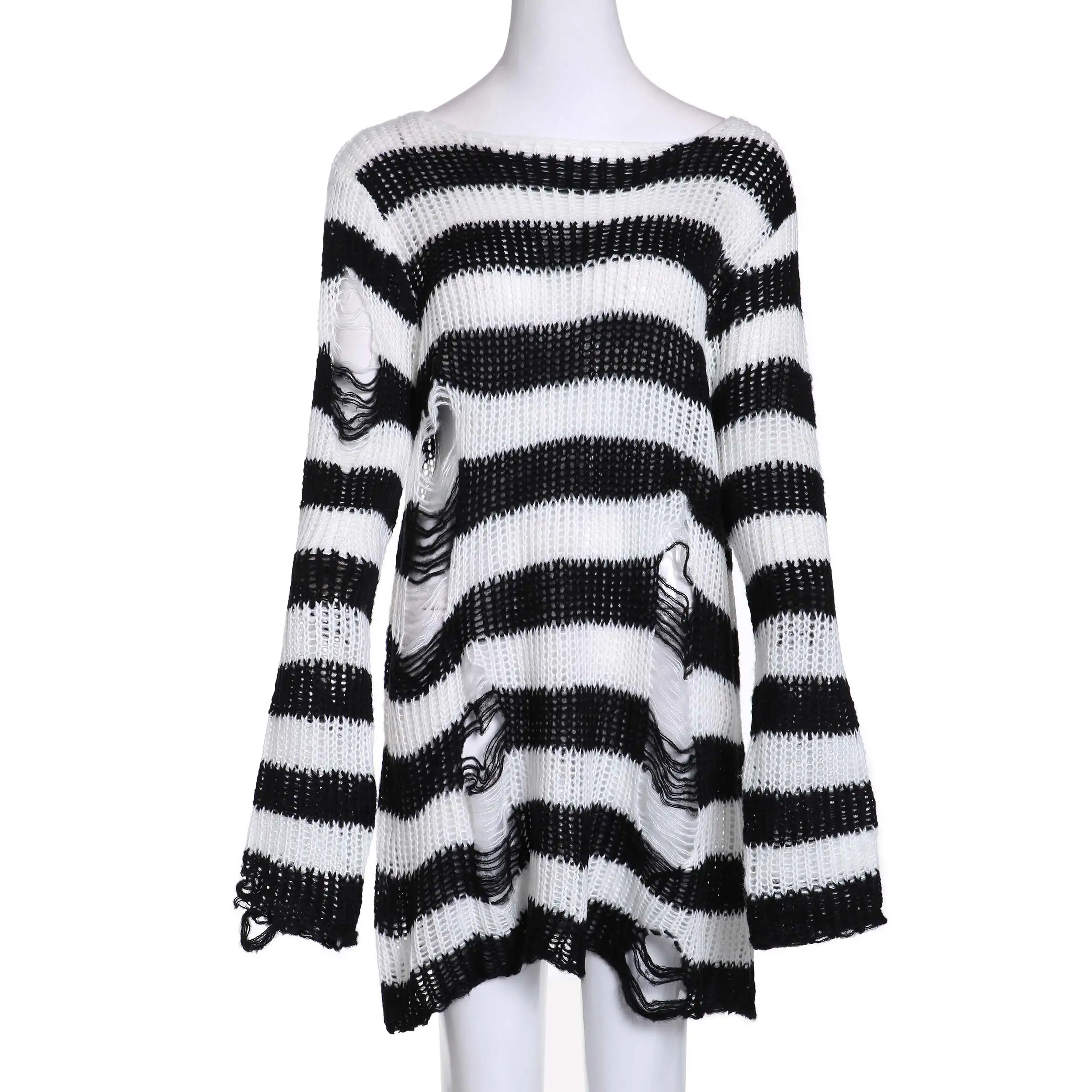 Bellaza Striped Sweater Women Pullovers 