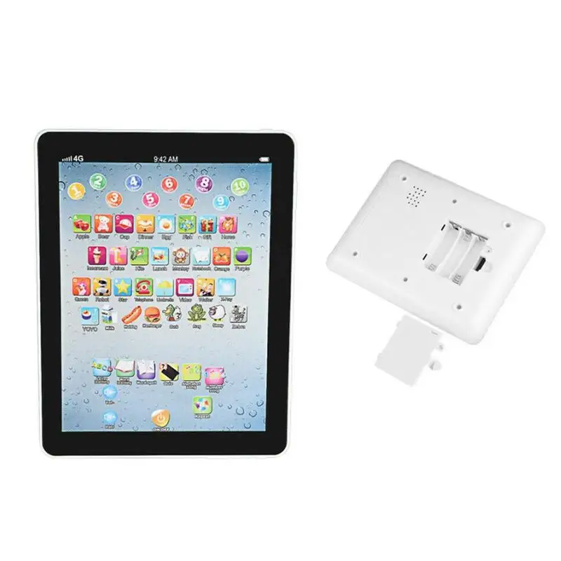 Simple English Early Education Machine Toy Multifunctional Type Computer Tablet Children Learning Machine Toys