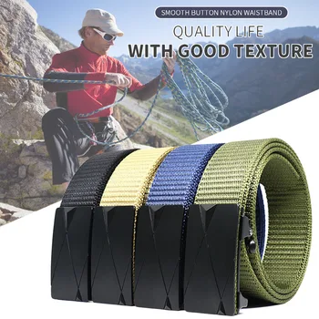 

New Sports Web Belts Ratchet Belt No Holes Full Adjustable Waist Belt for Men Women XD88