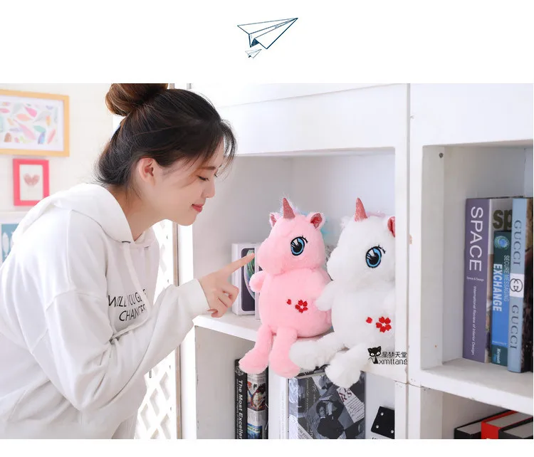 35 см Kawaii Licorne плюш игрушки Мягкая Плюшевая Кукла животное Juguetes Unicornio дети подарок на день рождения
