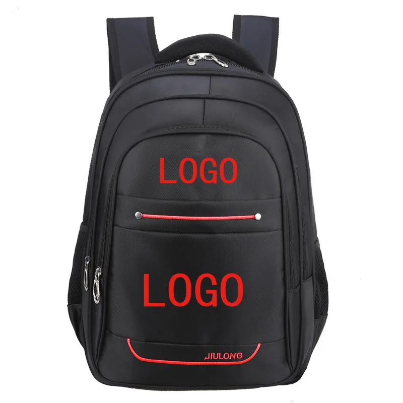 

Men's Backpack Business Computer Bag Korean-style Middle School Students School Bag Casual Backpack Customizable Logo-Embroidere