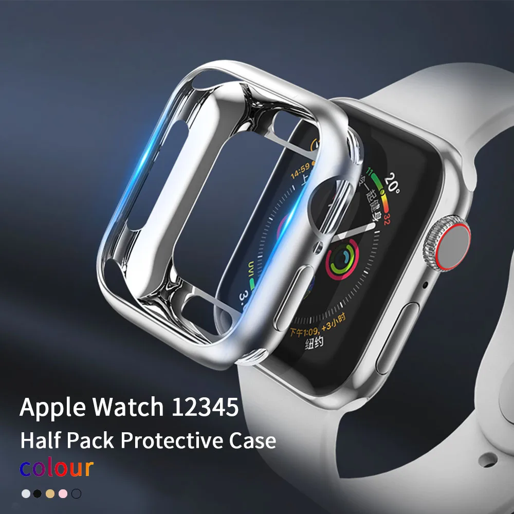Чехол для часов чехол Apple Watch 54321 42 мм 38 мягкая прозрачная защитная пленка из ТПУ