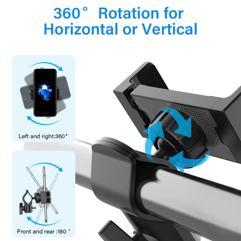XMXCZKJ Велосипед Мотоцикл Руль Мобильный Телефон Крепление Держатель Велоспорт