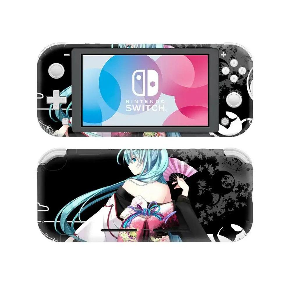 Кожная наклейка для nintendo Switch Hatsune наклейка с изображением Мику чехол для nintendo Switch Lite Protector kingd Switch Lite наклейка для кожи - Цвет: YSNSL0683