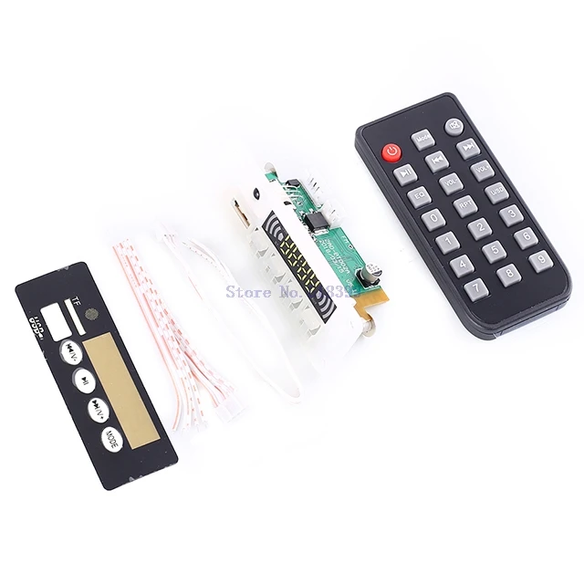 

A7-- DC 5V 12V 24V For Aluetooth MP3 Decoder Module Wireless Lossless Music Player With Remote Controler + Line