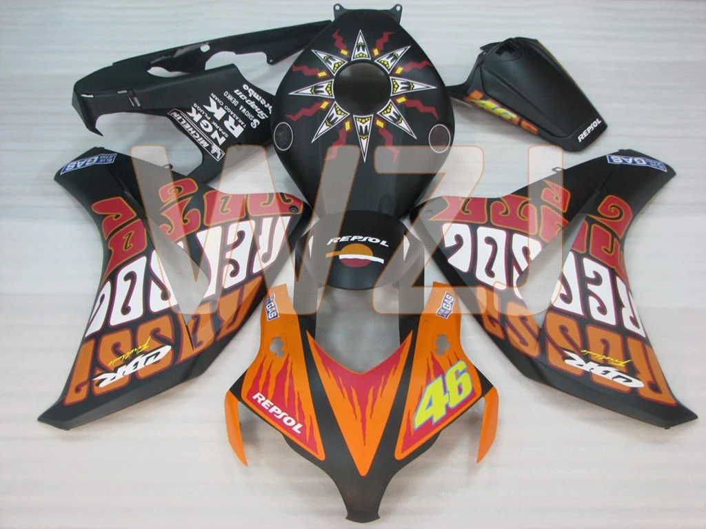 Fireblade 08 09 наборы обтекателей для Honda Cbr1000 RR 2009 Набор всего тела CBR 1000 2008 - 2011 мотоцикл